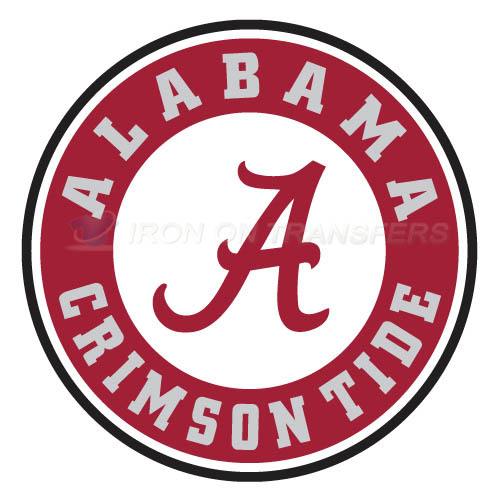 2004-Pres Alabama Crimson Tide Primary Logo T-shirts Iron On Tra